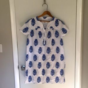 Vineyard Vines linen/ cotton beach coverup